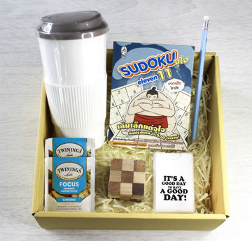 Ready to play, Brain game Gift box with Sudoku book Brain Game Gift Box